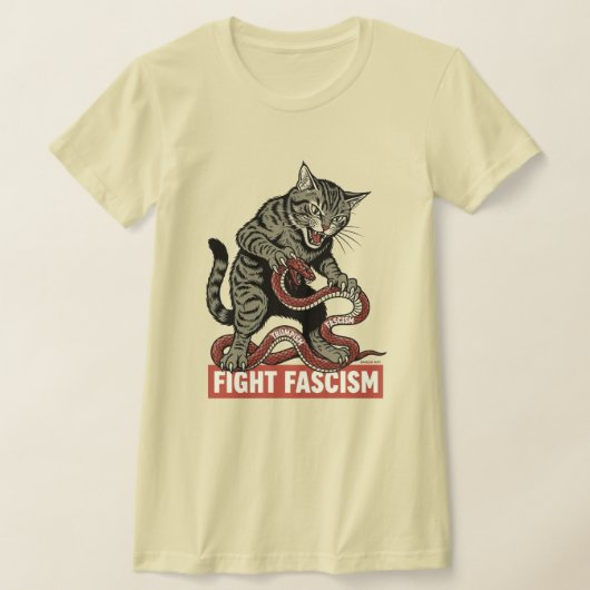 Banzai Kat Kampf gegen den Faschismus T-Shirt (Ablage )