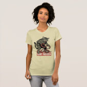 Banzai Kat Kampf gegen den Faschismus T-Shirt (Vorne ganz)