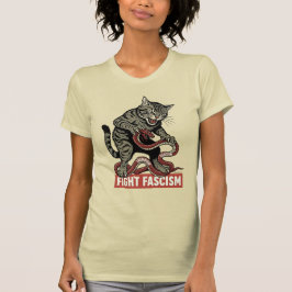 Banzai Kat Kampf gegen den Faschismus T-Shirt