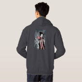 Banzai-Küken-Geisha-Sweatshirt Hoodie (Schwarz voll)
