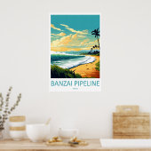 Banzai Pipeline 1 Poster (Küche)