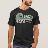 Banzai Pipeline 80er Graphic North Shore Hawaii T-Shirt (Vorderseite)