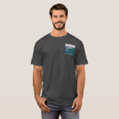 Banzai-Rohrleitungs-Nordufer Oahu Hawaii T-Shirt (Vorne ganz)