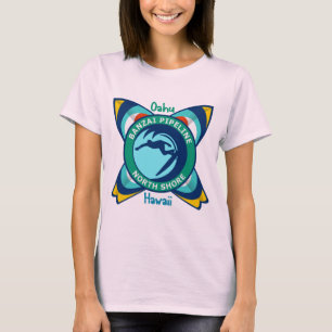 Banzai-Rohrleitungs-Nordufer T-Shirt
