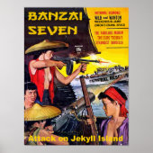 Banzai Seven - Angriff auf Jekyll Island Poster (Vorne)