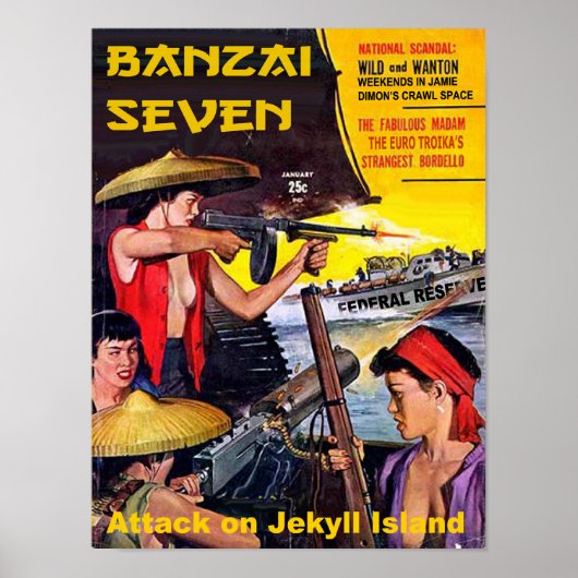 Banzai Seven - Angriff auf Jekyll Island Poster (Vorne)