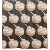 Bao Baby - Tea Time Bao Buddies Duschvorhang (Vorderseite)