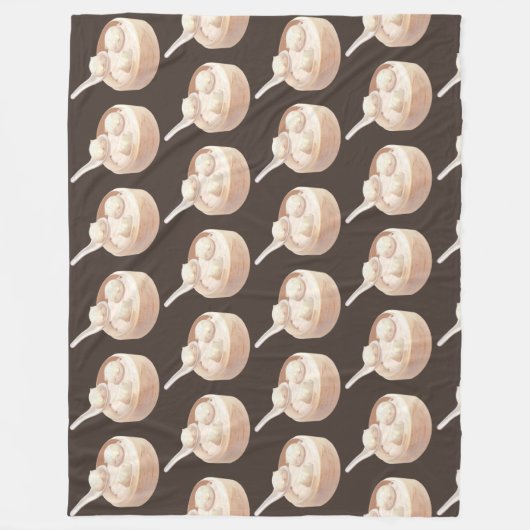 Bao Baby - Tea Time Bao Buddies Fleecedecke (Vorderseite)