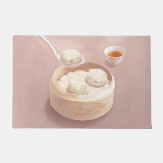 Bao Baby - Tea Time Bao Buddies Fußmatte (Vorderseite)