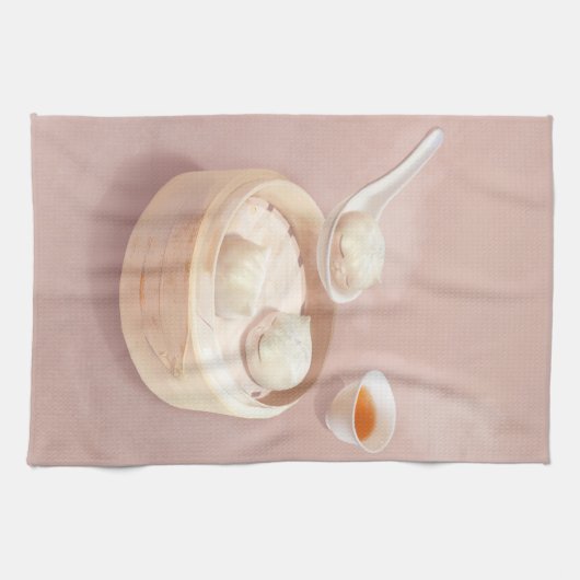 Bao Baby - Tea Time Bao Buddies Geschirrtuch (Horizontal)