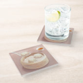 Bao Baby - Tea Time Bao Buddies Glasuntersetzer (Schrägansicht)