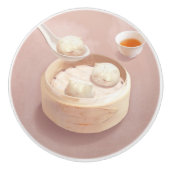 Bao Baby - Tea Time Bao Buddies Keramikknauf (Vorderseite)
