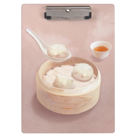 Bao Baby - Tea Time Bao Buddies Klemmbrett (Vorderseite)