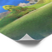 Bao Bao: Floating Among Stars Night Sky Dream Poster (Ecke)