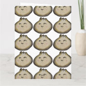 Bao-Dumpling-Geburtstagsfeier Danke (Rückseite)