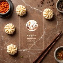 Bao in Oven "A Little Dumpling" Babydusche