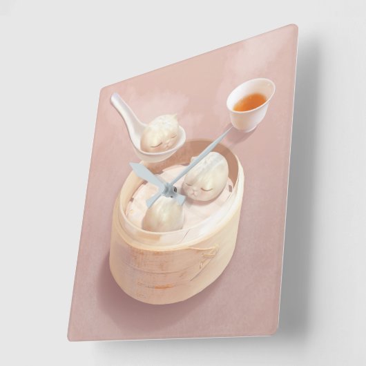 Bao Quadratische Wanduhr (Winkel)