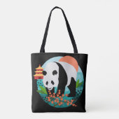 BAO SHI - Panda Tasche oder Kreuzsack (Rückseite)