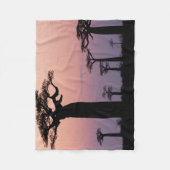 Baobab-Allee', Madagaskar, Morondava, Afrika, Fleecedecke (Vorderseite)