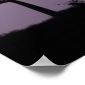 Baobab Alley', Madagaskar, Morondava, Afrika, Poster (Ecke)