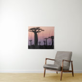 Baobab Alley', Madagaskar, Morondava, Afrika, Wandteppich (Beispiel (Horizontal))
