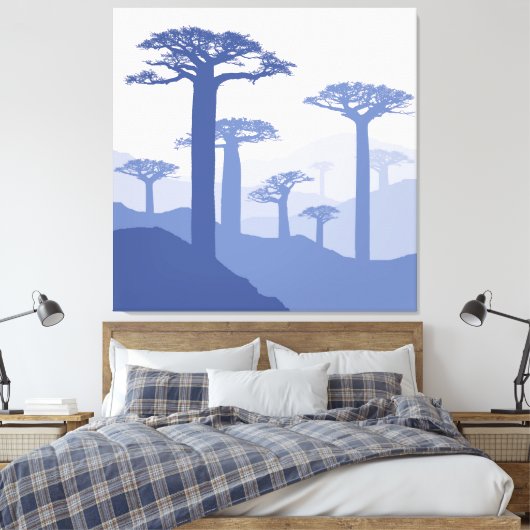 Baobab - Der Baum des Lebens Leinwanddruck (Insitu (Schlafzimmer))