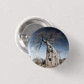 Baobab Tree at Mana Pools National Park, Simbabwe Button (Vorne & Hinten)