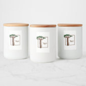 Baobab Tree Custom Food and Beverage Label Set Lebensmitteletikett (Flaschen)