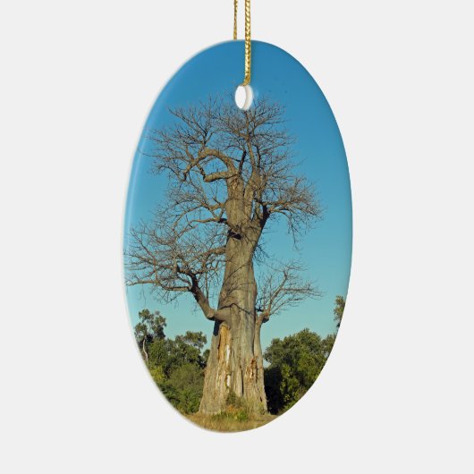 BAOBAB TREE KERAMIKORNAMENT (Rechts)