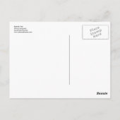 Baobab Tree Postcard Postkarte (Rückseite)