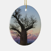 Baobab trees, Berenty, Toliara, Madagaskar Keramik Ornament (Rechts)