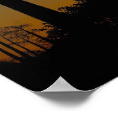 Baobabs de Madagascar Poster (Ecke)