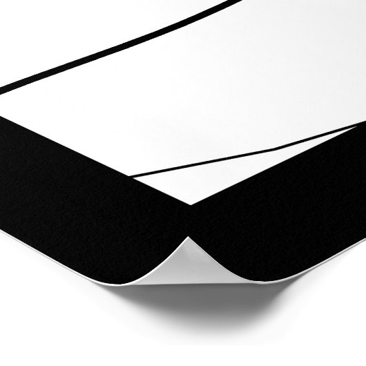 Baoding China Map Poster (Ecke)