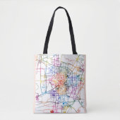 Baoding China Stadtplan Tasche (Vorderseite)