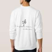 Baon wieder? Unisex Sweatshirt (Rückseite)