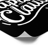 Bapa Claus Christmas Santa's Pajama Family Matchin Poster (Ecke)