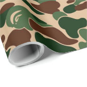bape Camo monkey hypebeast Geschenkpapier (Rolleneckpunkt)