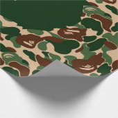 bape Camo monkey hypebeast Geschenkpapier (Ecke)