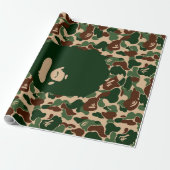 bape Camo monkey hypebeast Geschenkpapier (Ungerollt)