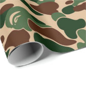 bape Camo monkey hypebeast Geschenkpapier (Rolleneckpunkt)