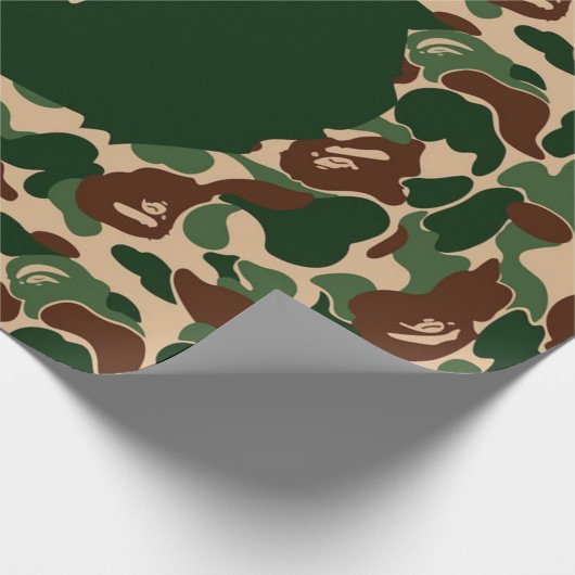 bape Camo monkey hypebeast Geschenkpapier (Ecke)