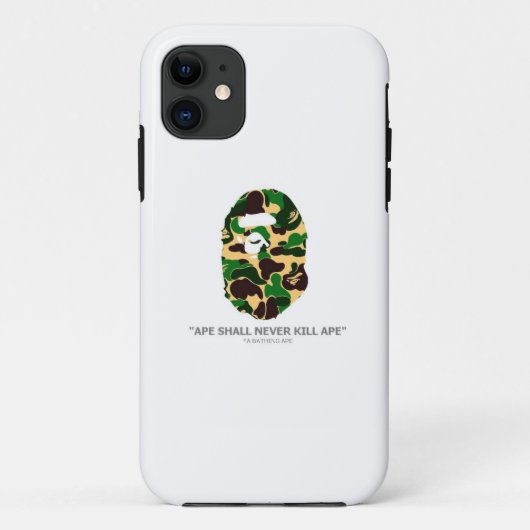 BAPE I Telefonkasten Case-Mate iPhone Hülle (Rückseite)