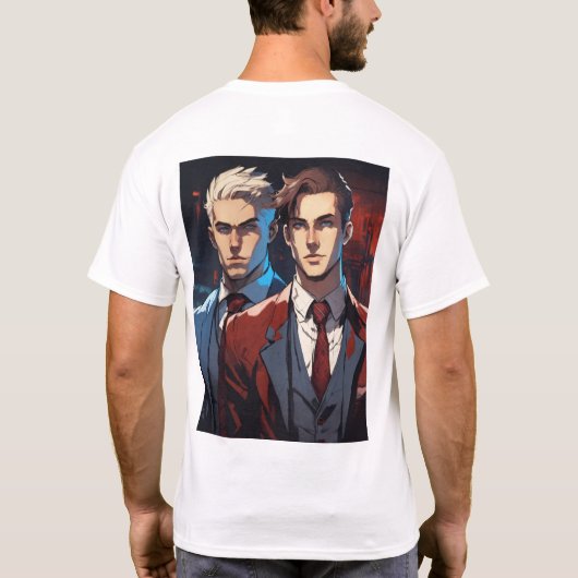 Bape Wizard - Graffiti Logo Design" T-Shirt (Rückseite)