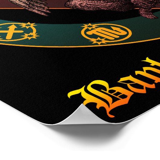 Baphomet2 Poster (Ecke)