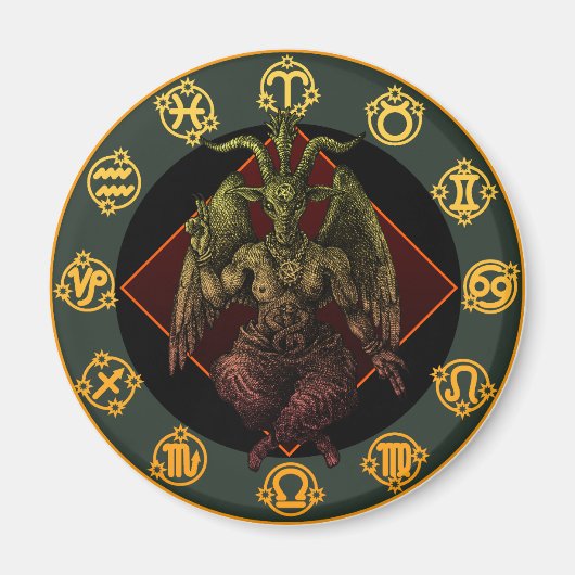 baphomet3 magnet (Vorne)