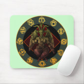 baphomet3 mousepad (Mit Mouse)