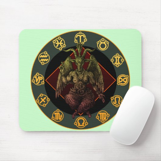 baphomet3 mousepad (Mit Mouse)