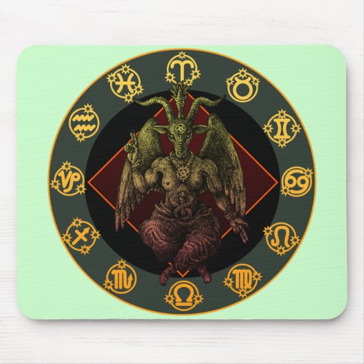 baphomet3 mousepad (Vorne)