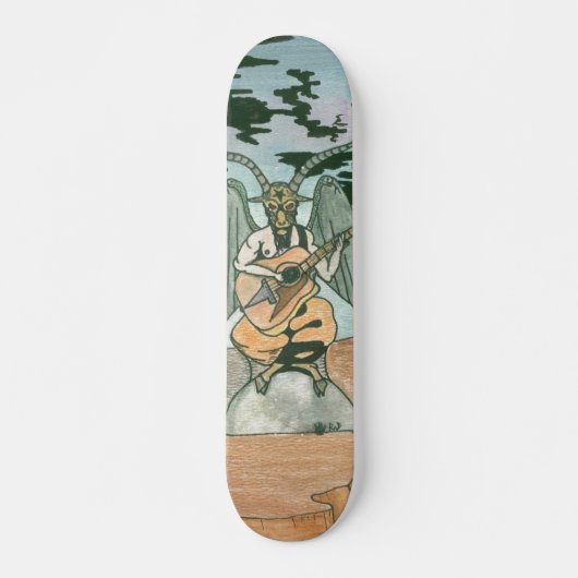 Baphomet 2 Brett Skateboard (Vorne)