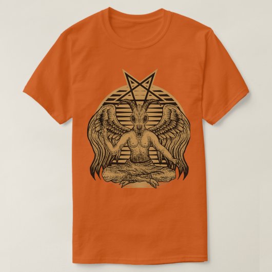 Baphomet 3 T-Shirt (Design vorne)